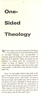 One-Sided Theology by Charles Henry Mackintosh