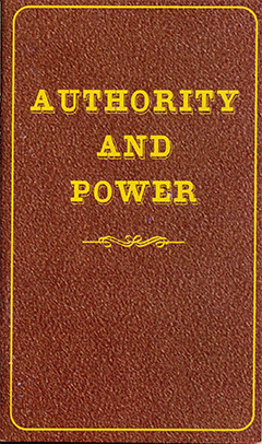 Authority and Power by Charles Henry Mackintosh & John Alexander Short