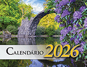 2026 Portuguese The Gospel of Peace Scenic Appointment Calendar: With Monthly Gospel Verses