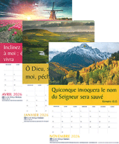 2026 French Calendrier Paroles de Vie: 2026 by TBS