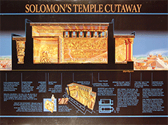 Solomon's Temple: Cutaway Wall Chart by Rose Publishing