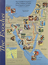 The Exodus Map: Wall Chart by H. Claycombe, Rose Publishing