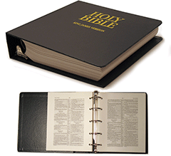 Hendrickson Loose-Leaf Reference Bible: Complete by King James Version