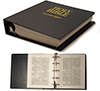 Hendrickson Loose-Leaf Reference Bible: Complete by King James Version