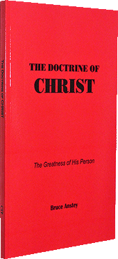 The Doctrine of Christ: The Greatness of His Person by Stanley Bruce Anstey
