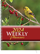 2024 Inspirational Weekly Planner: Desk Edition
