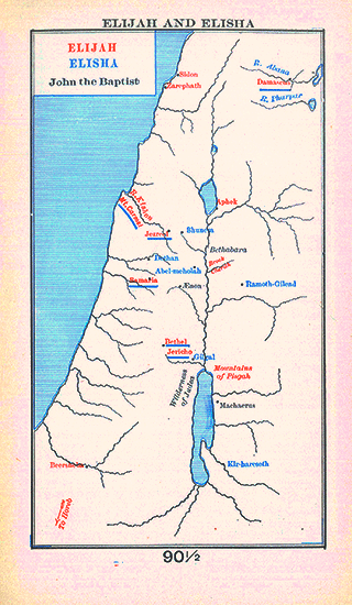 Israel Judah Elijah Elisha