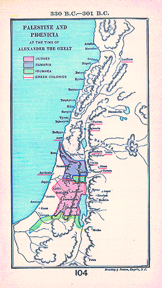 Alexander the Great Judea Samaria