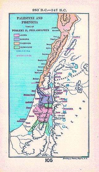 Israel Time of Ptolemy