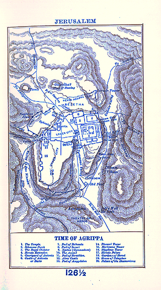 Jerusalem Time of Agrippa-Herod the King