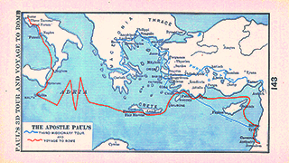 Paul 3rd Missionary Journey and Trip to Rome