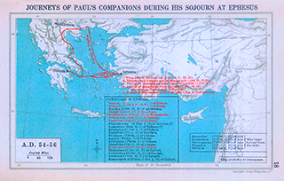 Paul's Companions Journeys