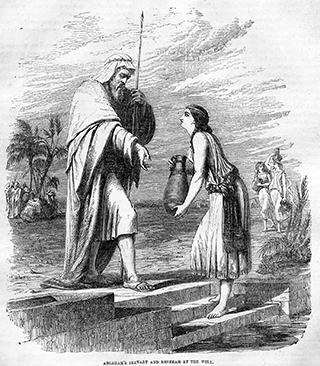 Abraham's Servant and Rebekah at the Well
