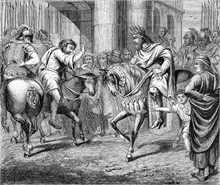 Mephibosheth Meeting David on his Return to