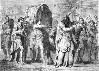 David Bringing the Ark from Kirjath Jerrim