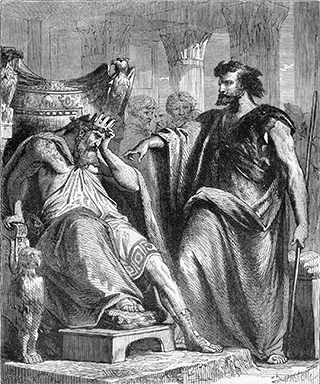 Nathan Accuses David by Means of a Parable