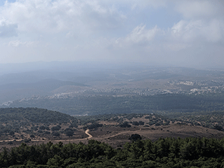 View from Mount Carmel