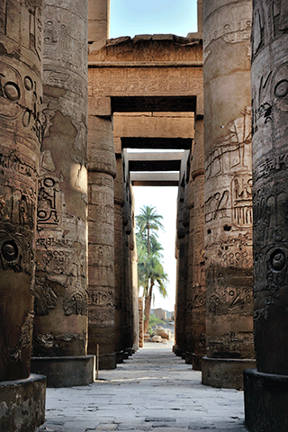 Ruins at Karnak