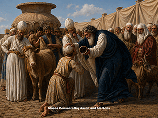Moses Consecrating Aaron and his Sons