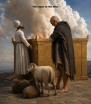 The Leper at the Altar