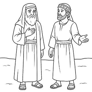 Abraham and Eliezer