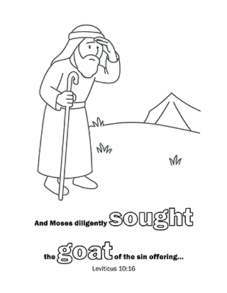 Moses Seeking a Goat