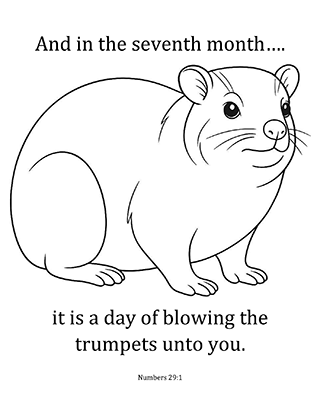 And in the seventh month