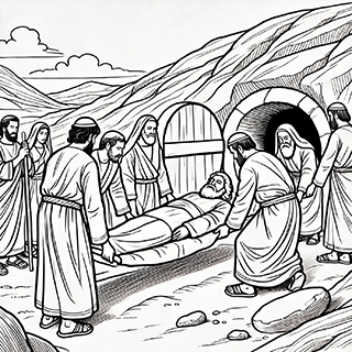 Aaron was buried