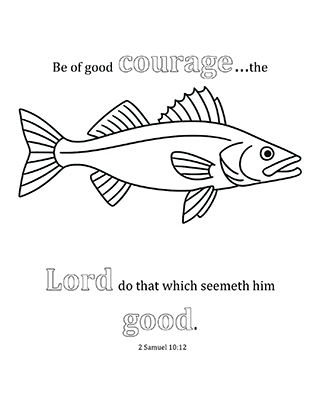 Be of good courage
