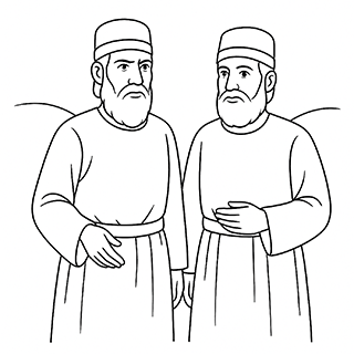 Zadok and Abiathar the Priests