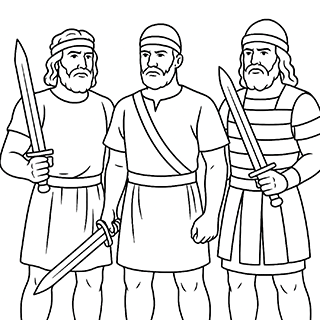Three Mighty men